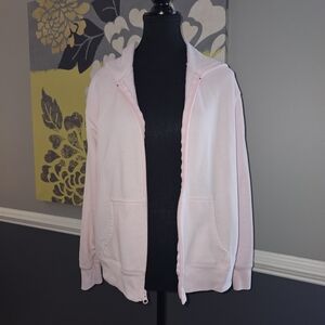 Hanes Light Pink Women's Hoodie Jacket